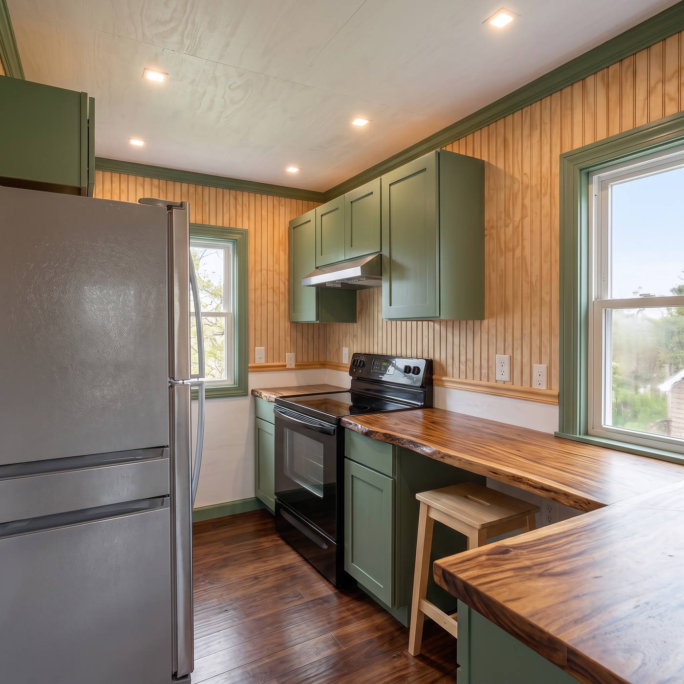 Classic 320 kitchen range and upgraded appliances