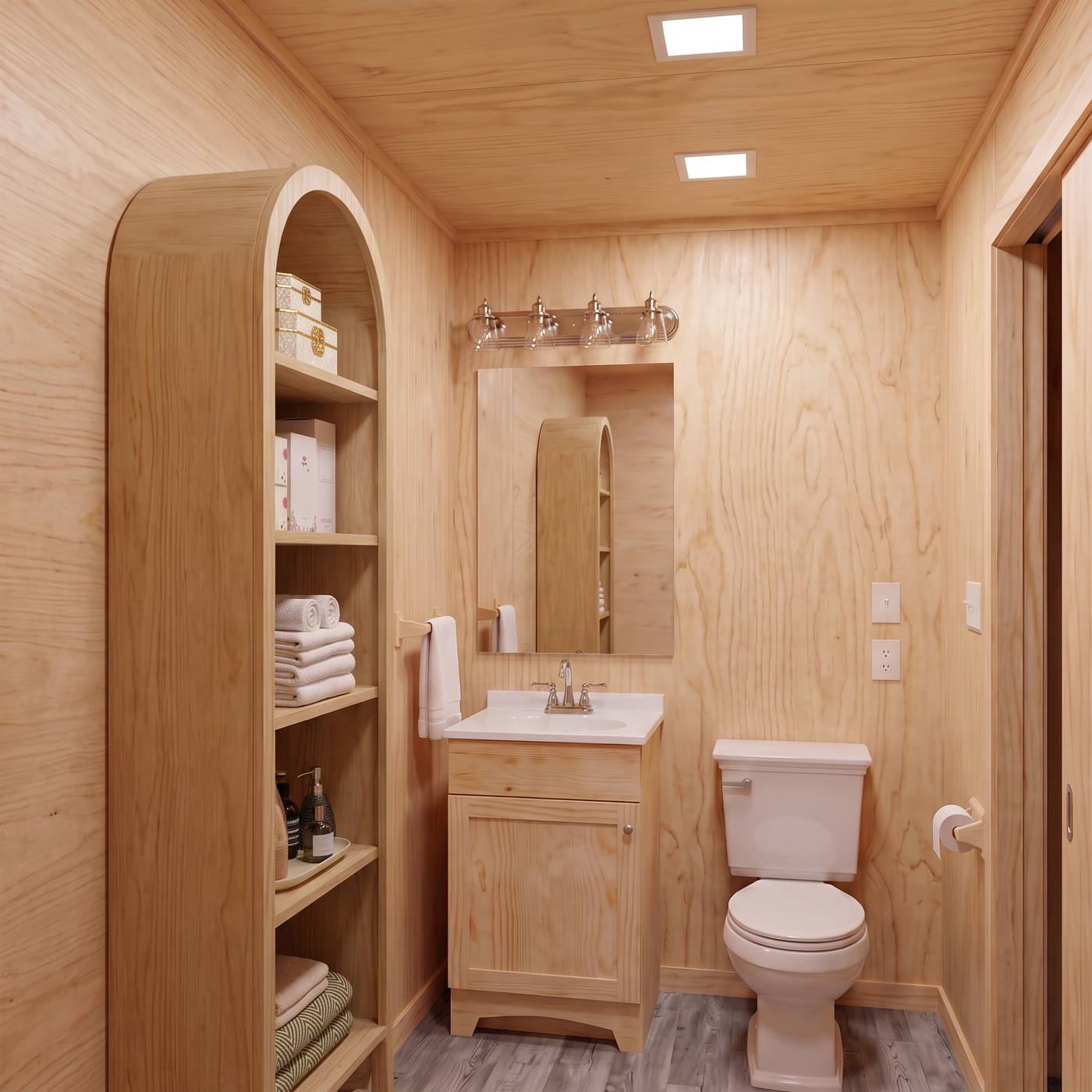 Sport 320 bath, toilet and vanity